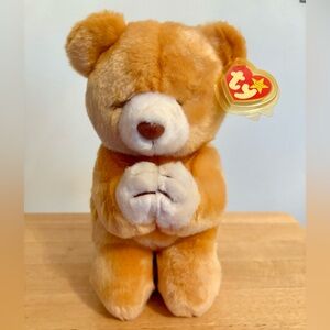 1999 TY Beanie Buddy Hope the Praying Bear